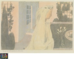 Francés: La vie devient précieuse, discrète
Holandés: La vie devient précieuse, discrète, uit de reeks Amour de Maurice Denis
