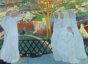 Las santas mujeres en la tumba de Maurice Denis