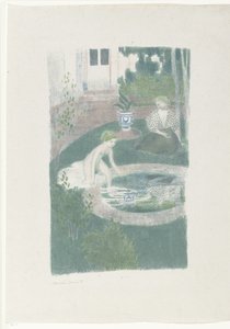 El reflejo en la fuente de Maurice Denis