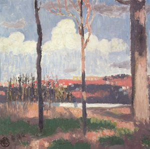 Acueducto de Marly visto desde Pecq de Maurice Denis