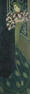 Retrato de Madame Ranson en verde, 1893 de Maurice Denis