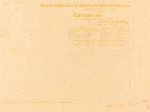 Carmosine de Maurice Dumont
