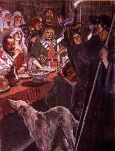 "Segundo a ninguno" dijo el peregrino que estaba lo suficientemente cerca para escuchar, ilustración de 