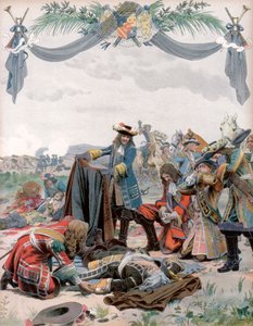 Muerte de Henri, Vizconde de Turenne, soldado francés, 1675 c1871-1940 de Maurice Leloir