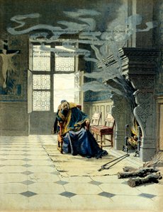 Historia de Francia: En el obispado de Luçon, quien se convirtió en Cardenal Richelieu (Armand Jean du Plessis) de Maurice Leloir