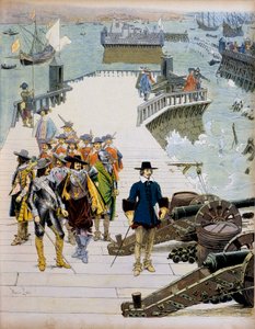 Historia de Francia: Episodio del sitio de La Rochelle de Maurice Leloir