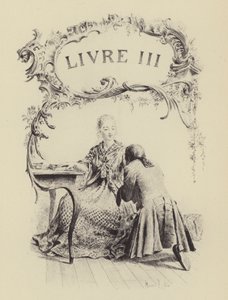 Ilustración para el Libro III de Las Confesiones de Jean-Jacques Rousseau