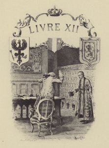 Ilustración para el Libro XII de Les Confessions de Jean-Jacques Rousseau (grabado)