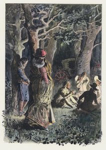 Ilustración para Gil Blas de Maurice Leloir