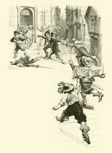 Ilustración de Los Tres Mosqueteros