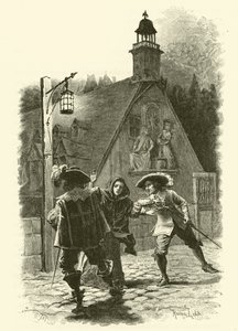 Ilustración de Los Tres Mosqueteros