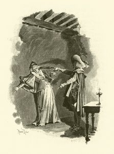 Ilustración de Los Tres Mosqueteros de Maurice Leloir