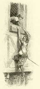 Ilustración para Los Tres Mosqueteros de Maurice Leloir