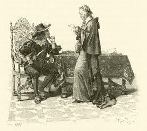 Ilustración para Los Tres Mosqueteros de Maurice Leloir