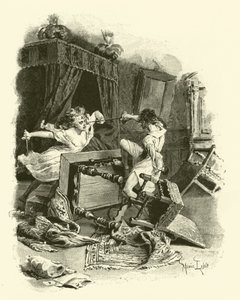 Ilustración para Los Tres Mosqueteros de Maurice Leloir