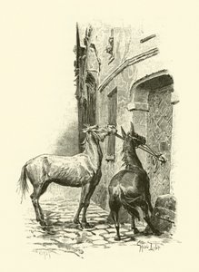 Ilustración para Los Tres Mosqueteros (grabado) de Maurice Leloir