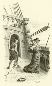 Ilustración para Los Tres Mosqueteros (grabado) de Maurice Leloir