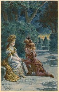 Los placeres de la isla encantada (ilustración) de Maurice Leloir