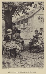 Ocupaciones de Rousseau en Motiers