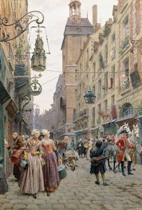 La calle concurrida de Maurice Leloir