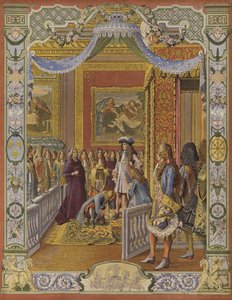 El lever del Rey Luis XIV