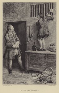 El robo de las manzanas de Maurice Leloir