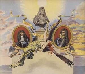 Las tres edades de Luis XIV de Maurice Leloir