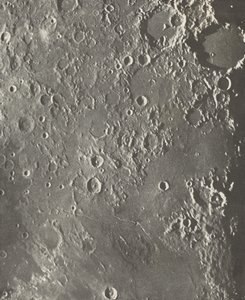 Fotografía lunar Albategnius - Triesnecker - Manilius, 1903
