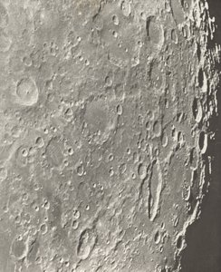 Fotografía Lunar Blancanus - Tycho - Schiller, 1899