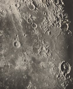 Fotografía lunar Capuanus - Bouillaud - Gassendi