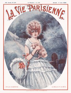 Portada de la Revista La Vie Parisienne, 1922 de Maurice Millière