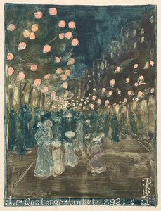 Día de la Bastilla de Maurice Prendergast