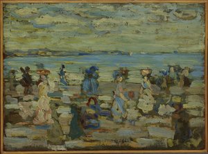 		
Escenario de la playa
 de Maurice Brazil Prendergast