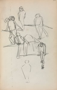 Cuaderno de bocetos italiano: Figuras (página 200)