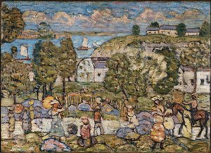 Paisaje cerca de Nahant de Maurice Prendergast