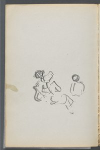 Sketchbook, The Dells, N° 127, página 054: Figuras de Maurice Prendergast