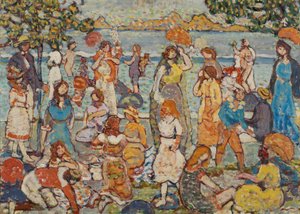La playa de Maurice Prendergast