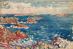 La costa rocosa de Maurice Prendergast