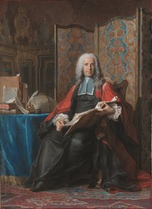 Retrato de Gabriel Bernard de Rieux de Maurice Quentin de La Tour