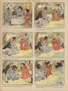 Ilustración para Le Rire de Maurice Radiguet