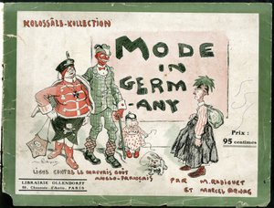 en Moda en Alemania, ca. 1915 - Guerra del 14-18, Alemania Prusia, Moda, Fealdad de Maurice Radiguet
