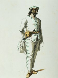 Brighella en 1570, por Maurice Sand (1823-1889) de Maurice Sand