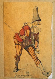 Giangurgolo, personaje de la Commedia dell