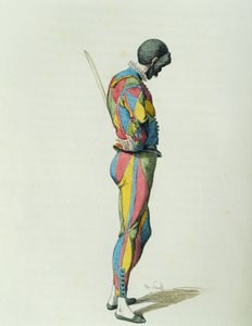 Arlequín en 1858 de Maurice Sand