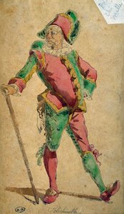 Pulcinella, personaje de la Commedia dell