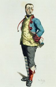 Stenterello en 1858 de Maurice Sand