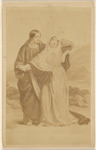 San Juan conduciendo a la Santísima Virgen a su casa. [copia de un cuadro] de Maurice Stadtfeld