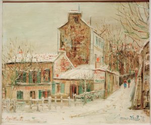 Cabaret Lapin Agile II de Maurice Utrillo