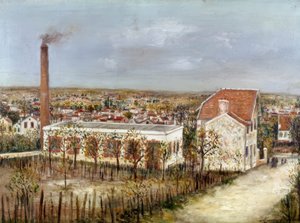 Fábrica en Sannois de Maurice Utrillo