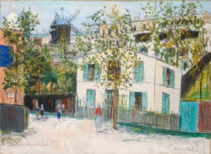 El Maquis de Montmartre de Maurice Utrillo
